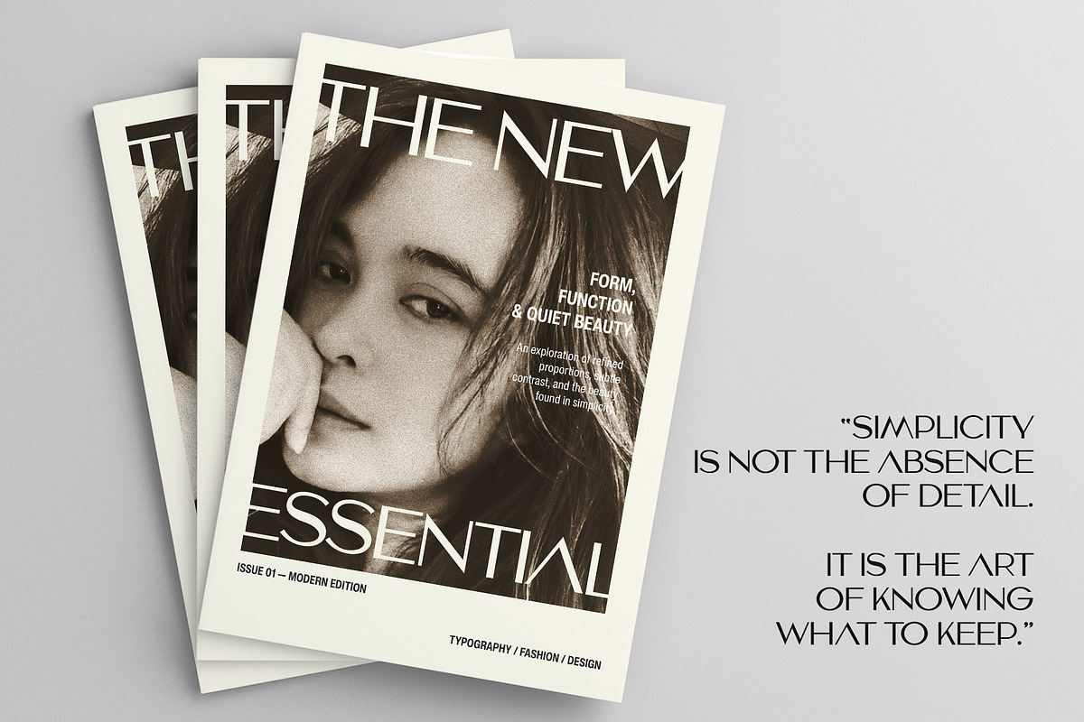 Hagia – Elegant Minimalist Font, a Sans Serif Font by Mockmenot (Photo 5 of 8)