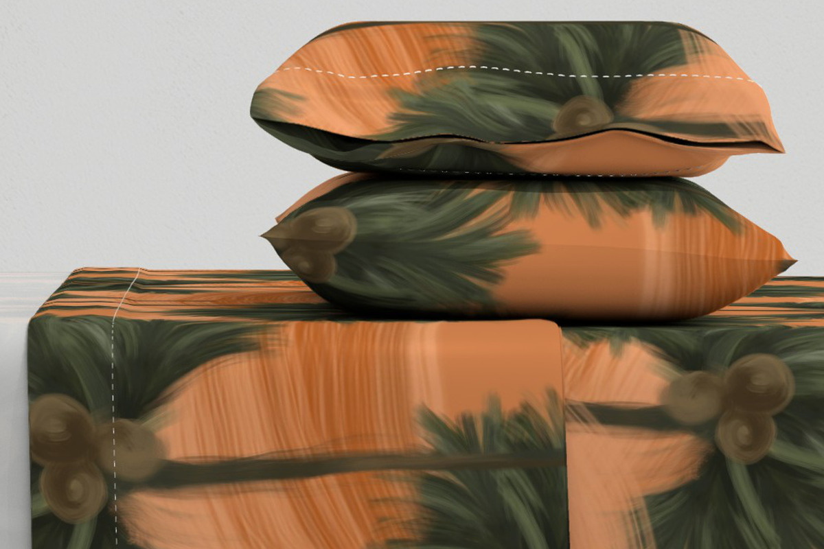 Tropical Palm Grove seamless Pattern, a Pattern Graphic by Cotton Melon pattern Shop (Photo 2 of 6)