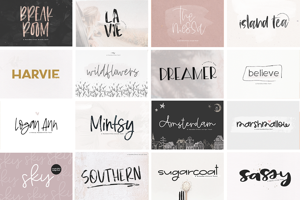 The Designer's Font BUNDLE, a Script Font by KA Designs