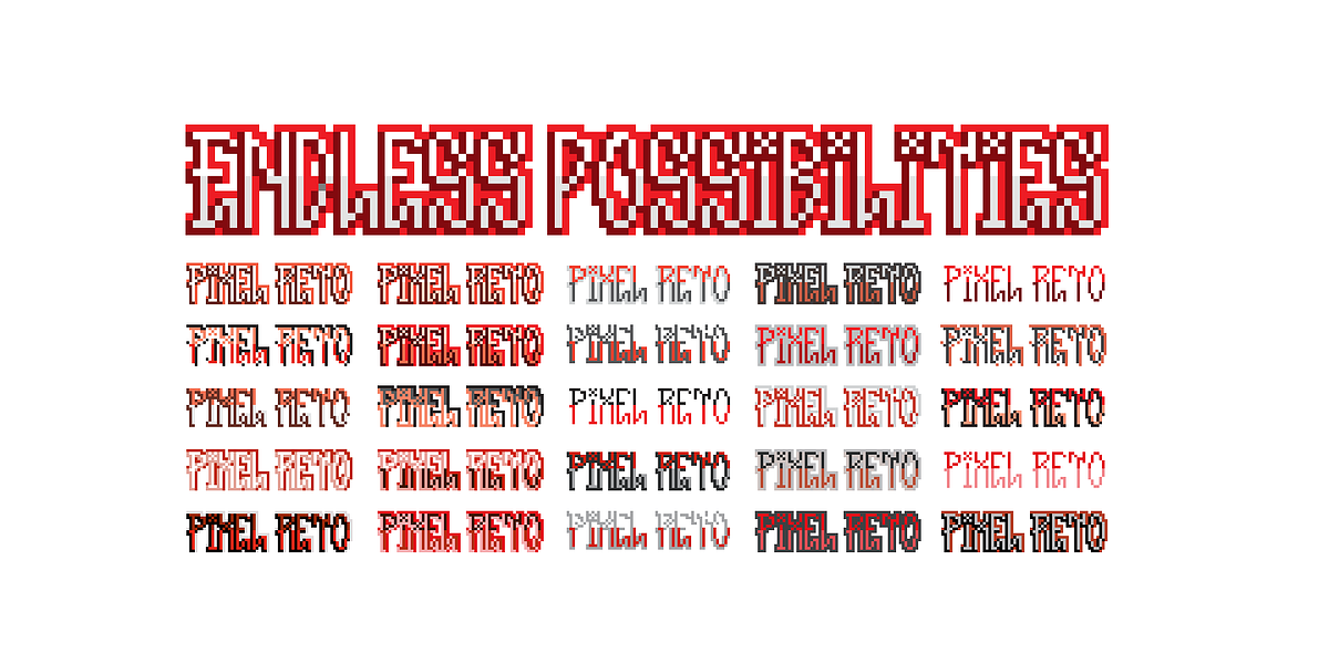 Pixel Reto, a Font by Typeóca (Photo 3 of 3)