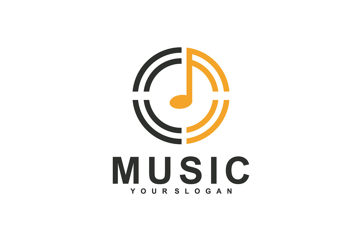 Music Logo Template, a Branding & Logo Template by Andre