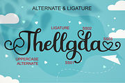 Valentday, a Script Font by BearyType Studio (Thumbnail 5 of 8)