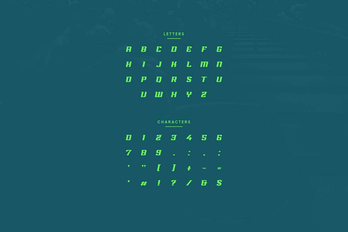 Groger - Modern Sport Typeface, a Sans Serif Font by Letterna (Photo 3 of 4)