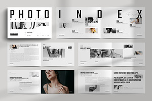 Minimalist Photo Book Landscape, a Brochure Template by NorthPeak