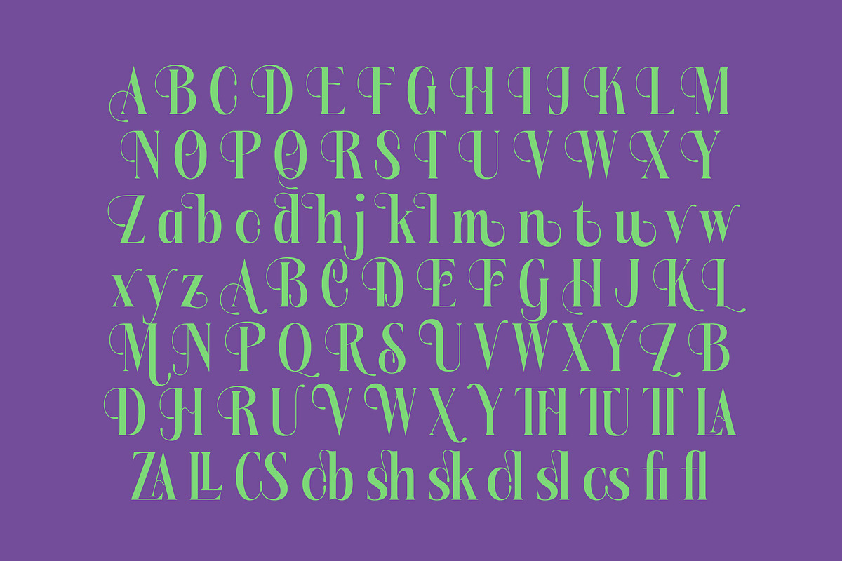 Kushers Modern Serif Display Font, a Serif Font by timelesstype.co (Photo 17 of 20)