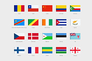 Country flag 140 icon, an Icon by Icongeek26 (Thumbnail 1 of 8)