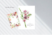 Watercolor Tropical Elegance, a Decorative Illustration by MayaNavits (Thumbnail 3 of 9)