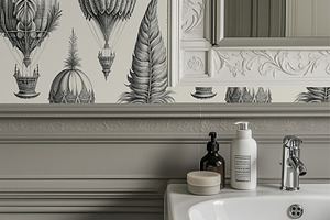 Paris Home Bath No. 3 Mockup