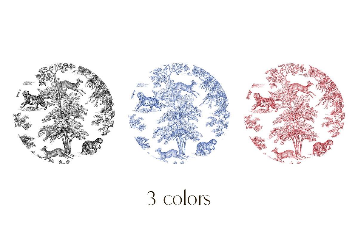 Toile de jouy, a Pattern Graphic by Anyuka (Photo 10 of 14)
