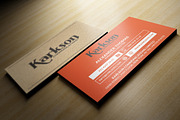 Modern Kraft Paper Business Card, a Business Card Template by Marvel (Thumbnail 4 of 4)