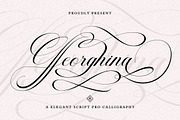 Georghina Script Pro, a Script Font by Has_rizal (Thumbnail 15 of 15)