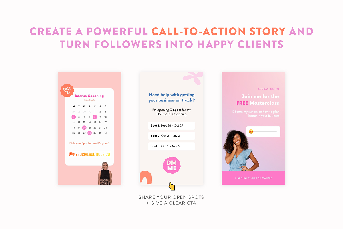 Engagement Instagram Boost Bundle, a Social Media Template by My Social Boutique (Photo 6 of 27)
