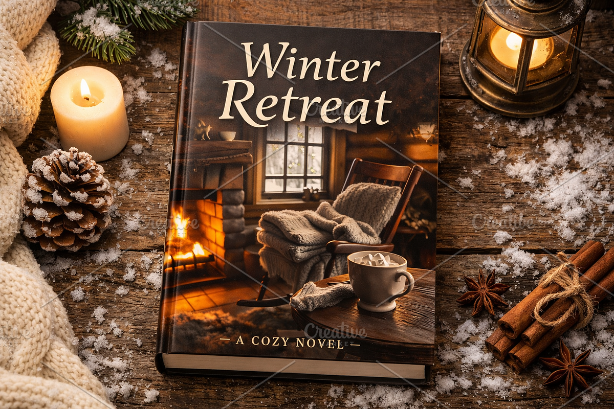 Winter Cabin Serenity | Stock Photo, a Holiday Photo by Aura Canyon HQ (Photo 4 of 15)