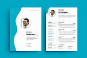 Resume Template 4 Page | CV Template, a Resume Template by PixelStudio (Thumbnail 1 of 4)