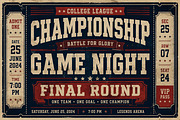 Blockfield Varsity, a Slab Serif Font by Wow Magic (Thumbnail 4 of 5)