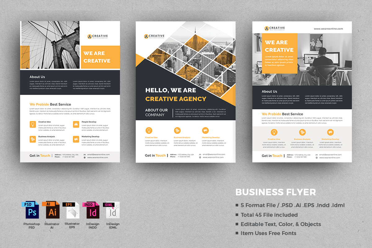 Business Flyer Template, a Flyer Template by design_pick (Photo 2 of 3)