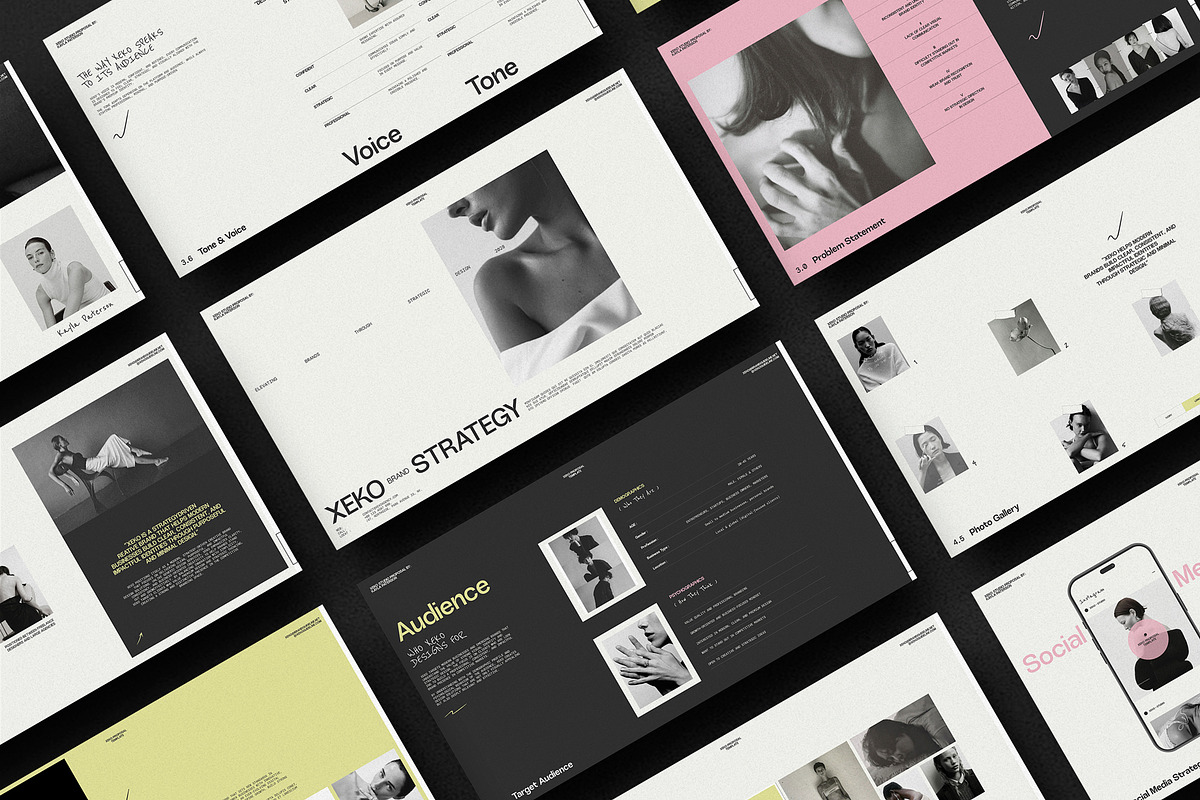 Brand Strategy Template | Canva, a Presentation Template by evgenystudio (Photo 3 of 10)