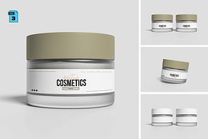 Cosmetic Branding Mockup Set, a Packaging Mockup by AnasStudio