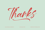 Hevling Justien Bold Brush Font, a Script Font by Letterena Studios Script (Thumbnail 15 of 15)