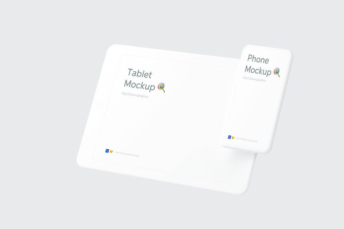 Simple Mockups Bundle, an iPhone Mockup by ls.graphics (Photo 18 of 42)