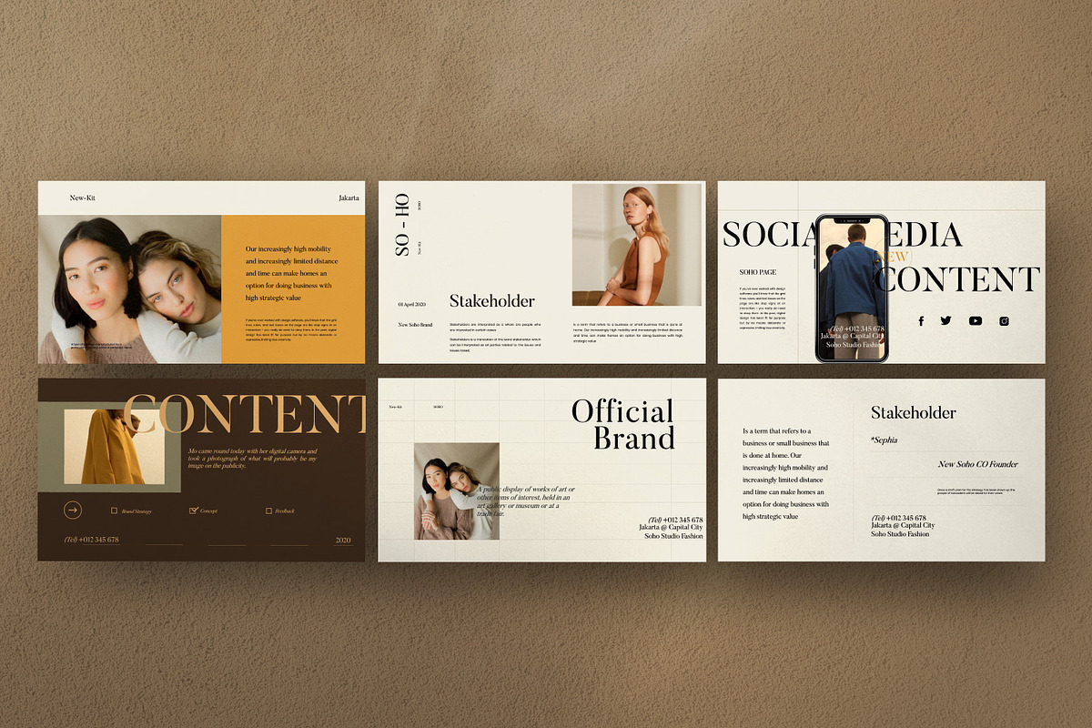 Soho - Powerpoint, a Presentation Template by Dirtytemp Studio (Photo 3 of 10)