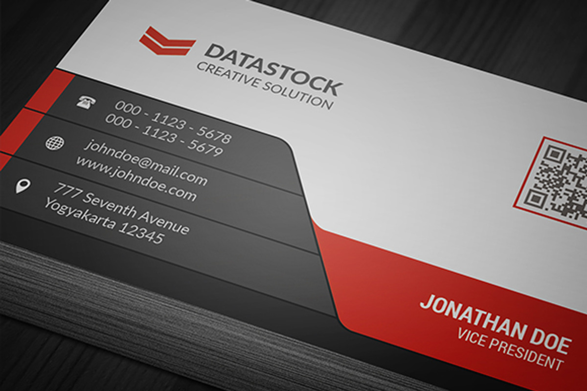 Corporate Business Card, a Business Card Template by InfinityArt (Photo 3 of 4)