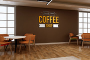 Cafe & Office Scene Wall Logo Mockup, an Advertising Mockup by Ayy (Thumbnail 6 of 18)