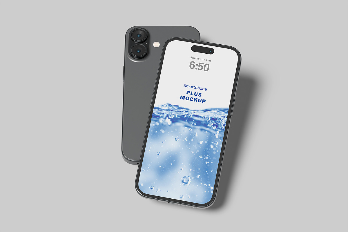 iPhone 16 - App Presentation Mockup, an iPhone Mockup by lamorastudio (Photo 5 of 13)