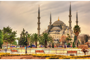 Sultan ahmet mosque blue mosque in istanbul turkey containing mosque, an Architecture Photo by Leonid Andronov