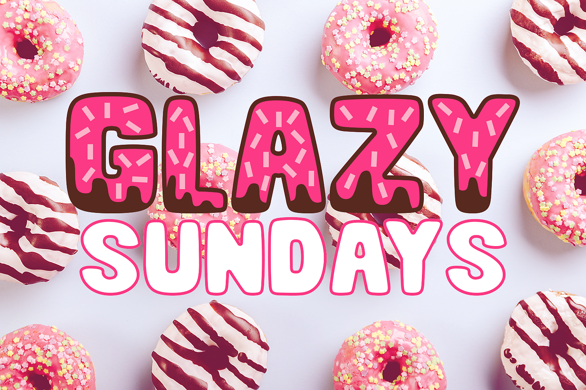 Donut Duo - a delightful font duo, a Font by Amber Nest Design (Photo 3 of 12)
