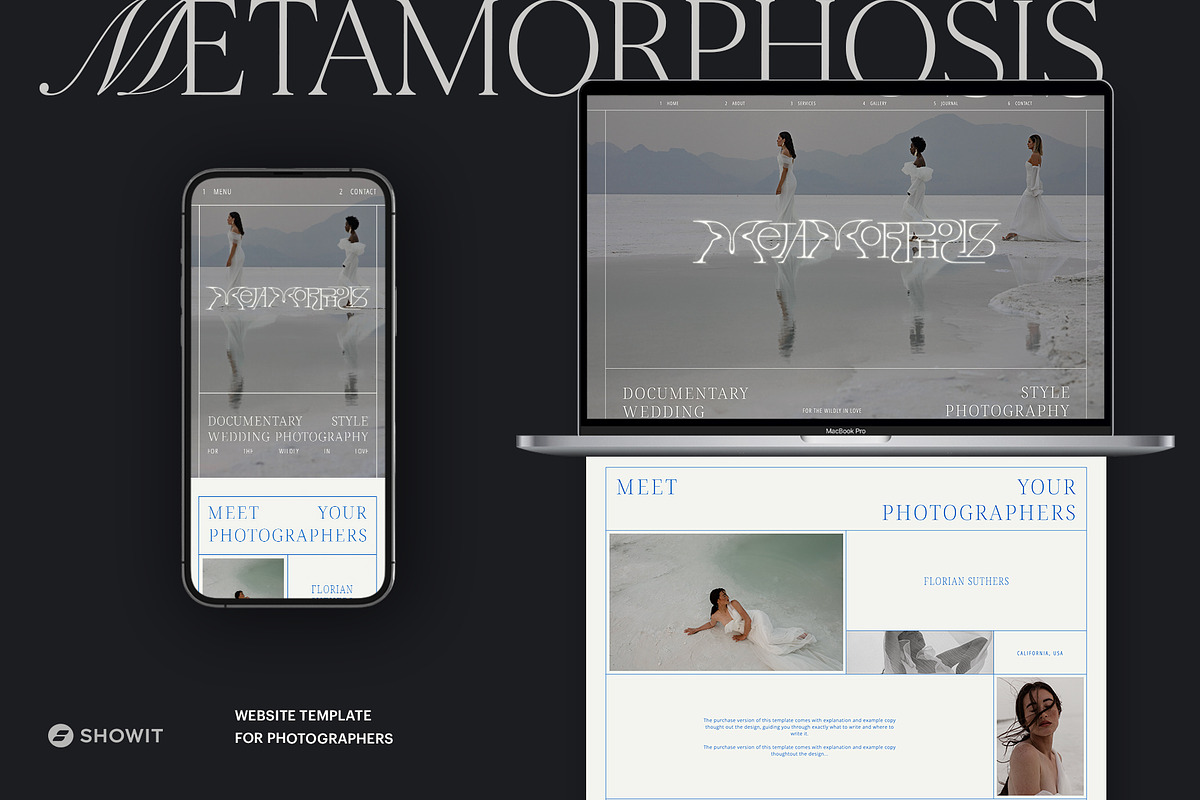 Ethereal | Showit Website Template, a Websites & App Template by Studio Leelou (Photo 1 of 11)