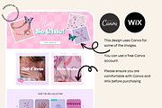 Wix Website Template - Pretty Things, a Wix Template by The Pixel Palace (Thumbnail 3 of 9)