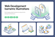 Bundle Web Development Illustrations, a Technology Illustration by Creative Stall (Thumbnail 1 of 12)