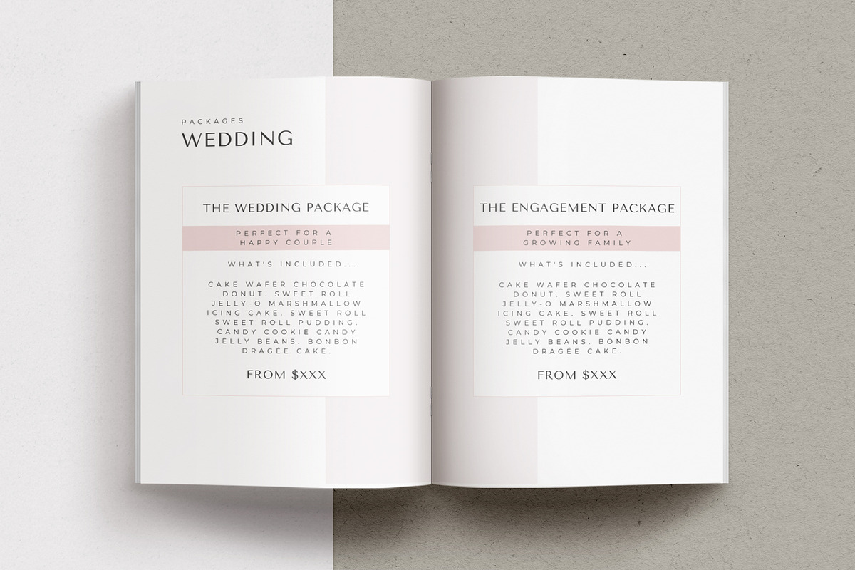Verona CANVA Pricing Guide, a Magazine Template by Gillian Sarah (Photo 4 of 17)