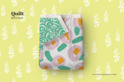 Quilt Blanket Mockup, a Household Mockup by Field Office (Thumbnail 1 of 4)
