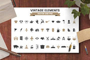 568 Vintage Objects and Badges, a Branding & Logo Template by Toonsteb (Thumbnail 12 of 24)