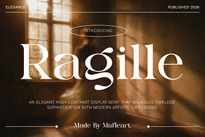 Ragille - Elegant Display Serif