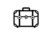 Vintage Suitcase Silhouette Bundle, an Illustration by Artivon (Thumbnail 46 of 51)