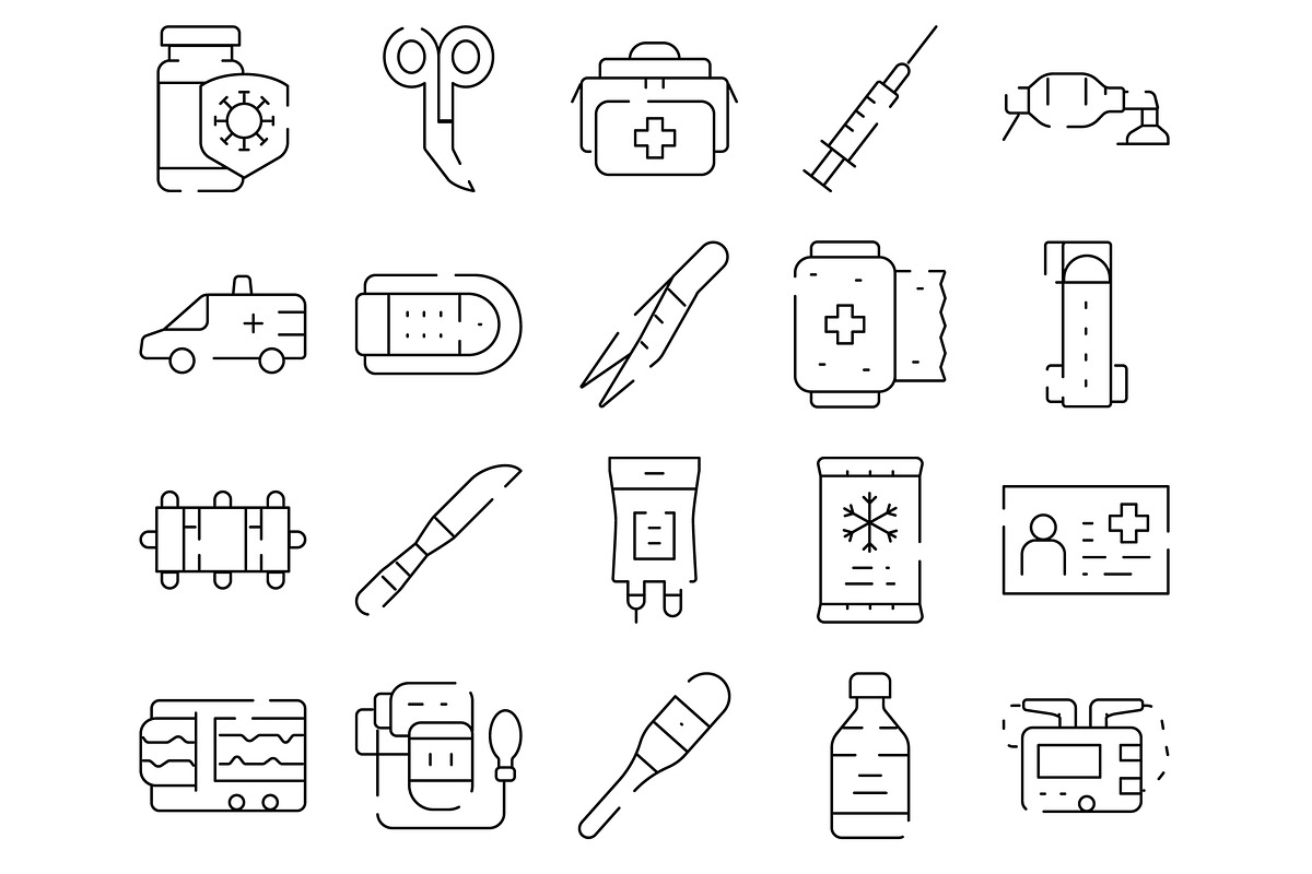 Medical first aid and emergency, an Object Graphic by pikepicture (Photo 2 of 3)