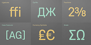 Core Sans ES, a Sans Serif Font by S-Core (Thumbnail 5 of 5)