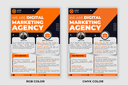 Digital Marketing Template, a Flyer Template by Triple M Graphics (Thumbnail 1 of 3)