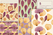 Dried Flower Petals PNG Clipart, a Decorative Illustration by dlinnaya (Thumbnail 3 of 6)