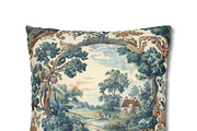 Colorful Toile de Jouy Pattern, a Pattern Graphic by elfy creative (Thumbnail 3 of 3)