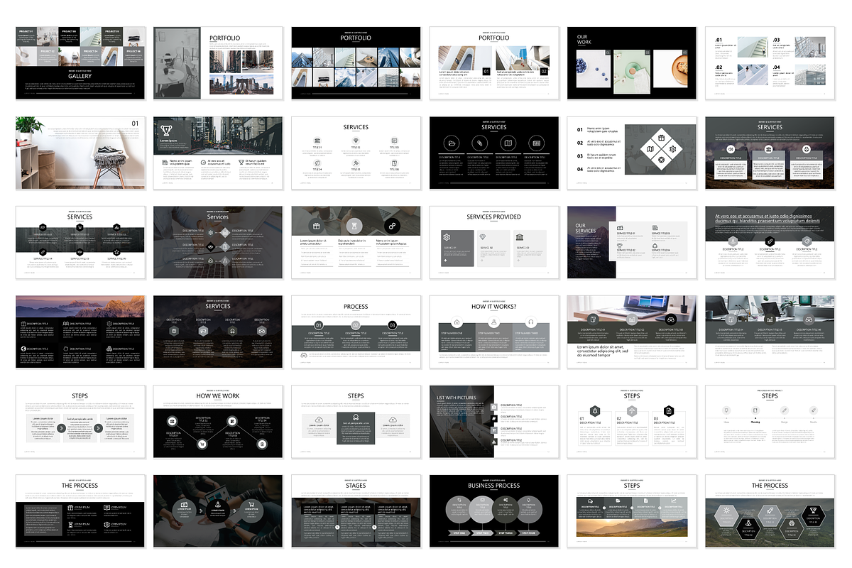 Business Pitch Deck PPTX Template, a Presentation Template by AdrianDragne (Photo 5 of 11)