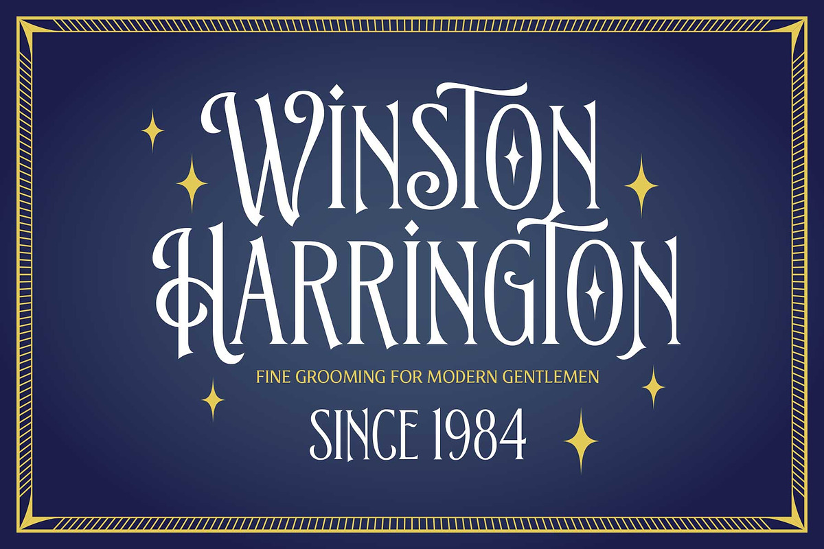 Blacknose - Vintage Inspired, a Serif Font by Arterfak Project (Photo 4 of 11)
