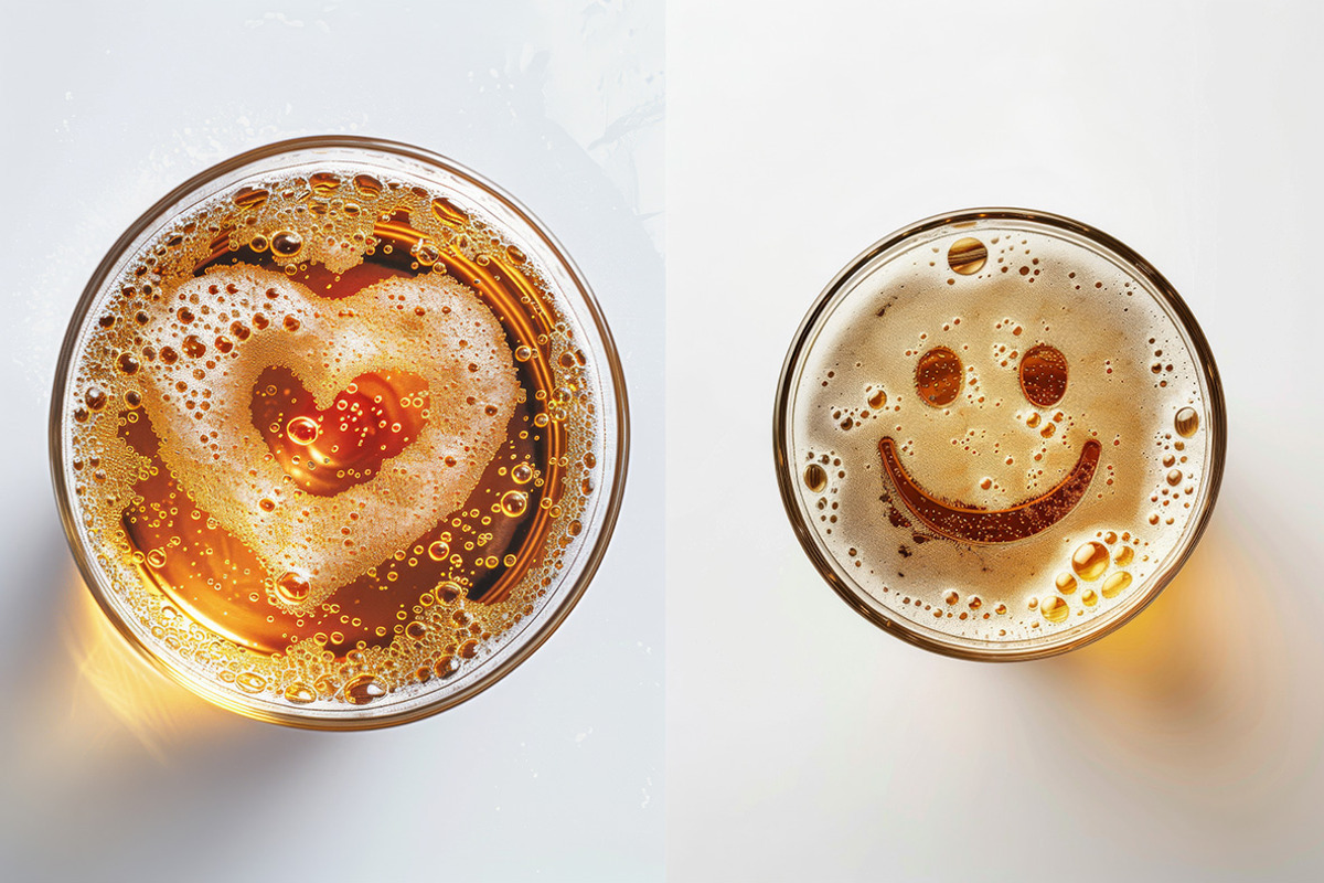 99 Beer foam images, a Food & Drink Photo by Handmadefont (Photo 3 of 10)