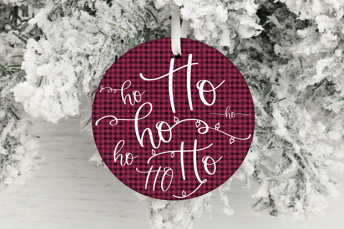 Christmas Cheer Script, a Handwritten Font by Beck McCormick (Photo 8 of 10)