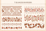 Heritage Autumn Pattern Collection, a Pattern Graphic by PATTERNS etc. (Thumbnail 9 of 11)