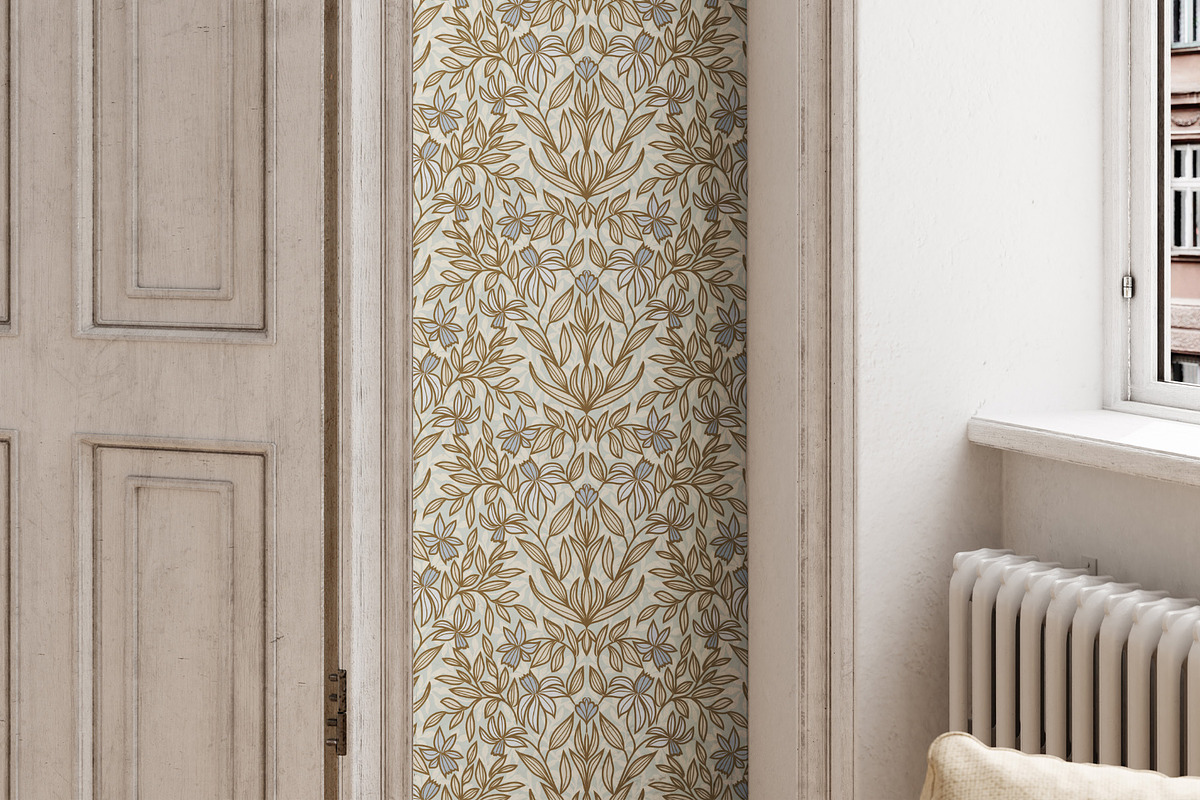 Classic Wallpaper nr 7, a Wallpaper Graphic by Bloomart Studio (Photo 2 of 6)