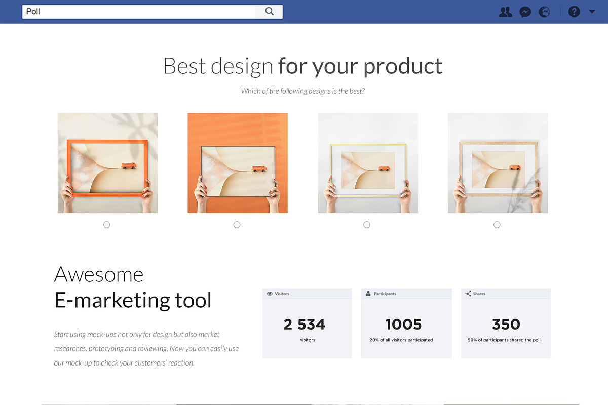 Many Frames Types & Hands Mock-ups, a Household Mockup by Apparel_Mockups (Photo 6 of 6)